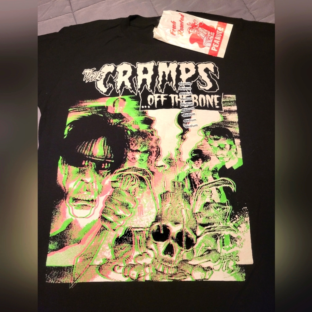 The Cramps Off The Bone 3D tshirt with glasses - Picture 3 of 3